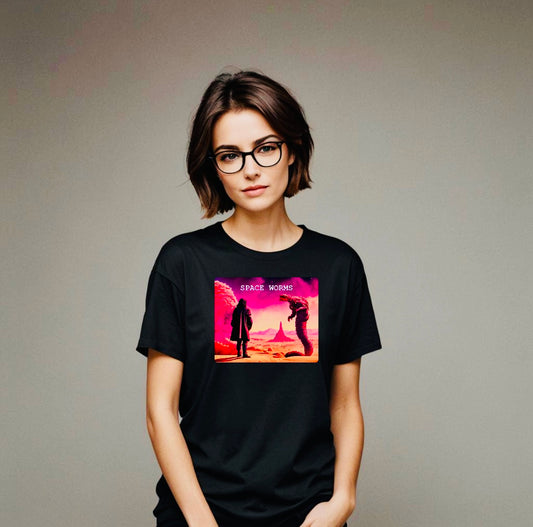 SPACE WORMS shirt(LG)